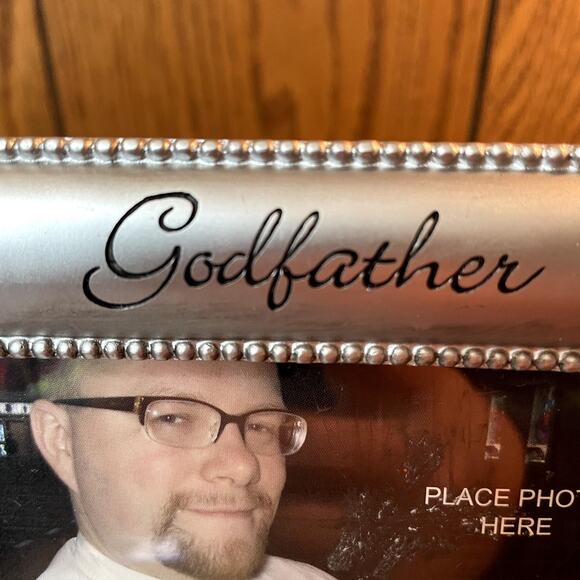 Godfather picture frame 6.5x4.5, opening 4.25x 3.3/4 "  Abbey Press - Picture 2 of 5